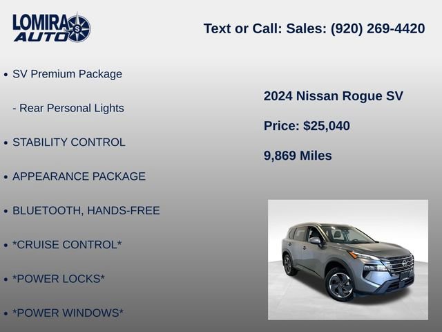 Used 2024 Nissan Rogue SV w/ SV Premium Package AWD/4WD image 14