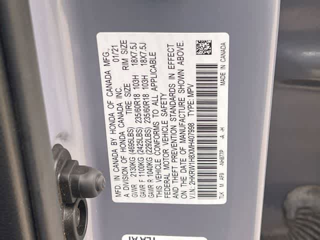 Certified 2021 Honda CR-V EX-L image 22