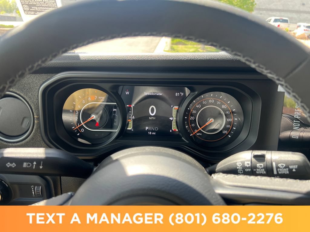 New 2026 Jeep Wrangler Unlimited Sport AWD/4WD image 15