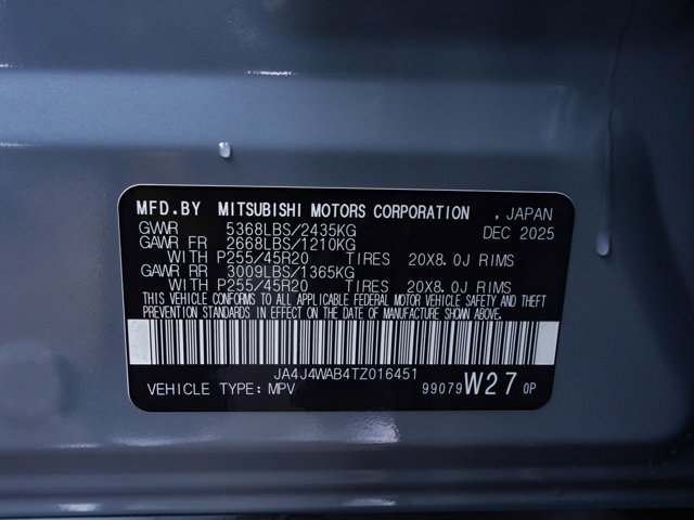New 2026 Mitsubishi Outlander SEL AWD/4WD image 16