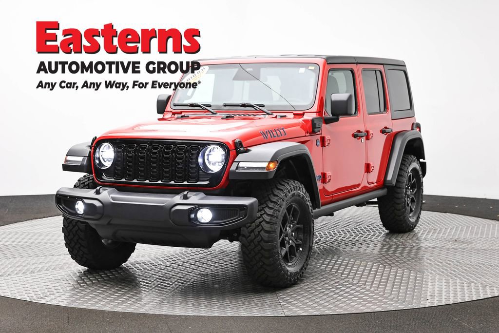 Used 2025 Jeep Wrangler Unlimited Sport S 4xe image 1