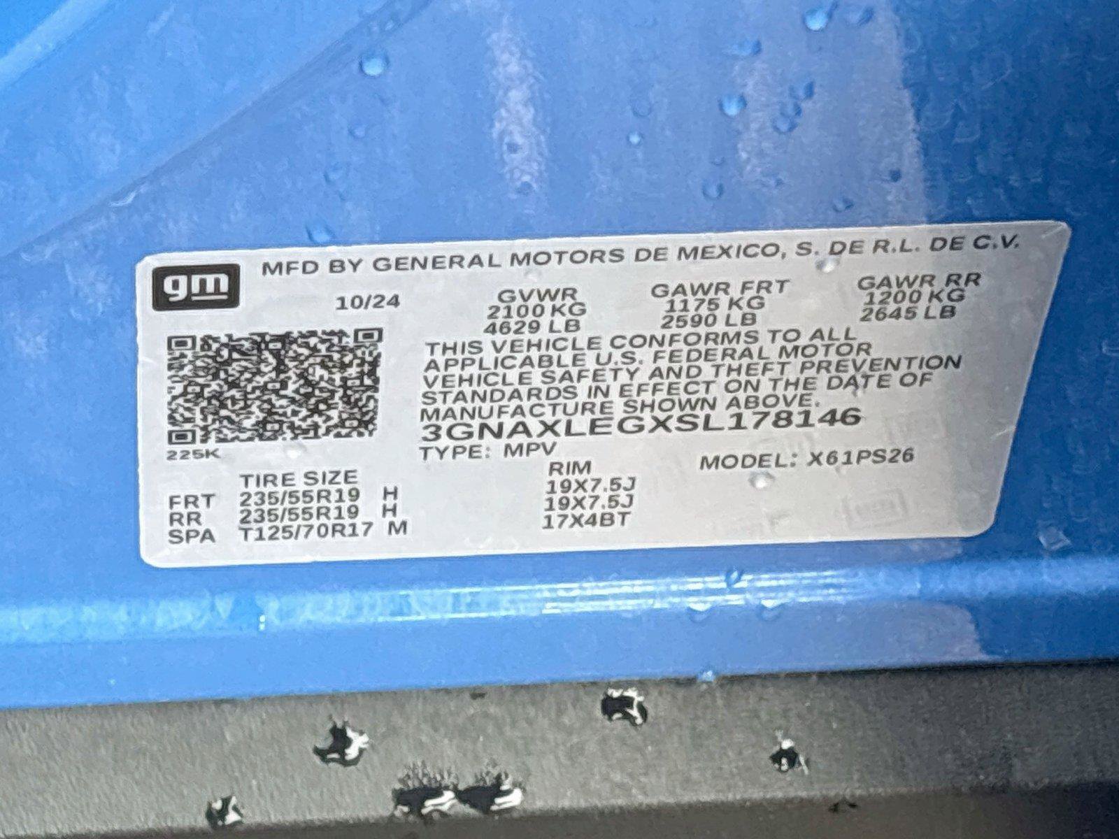 Used 2025 Chevrolet Equinox RS w/ Safety and Technology Package FWD image 31