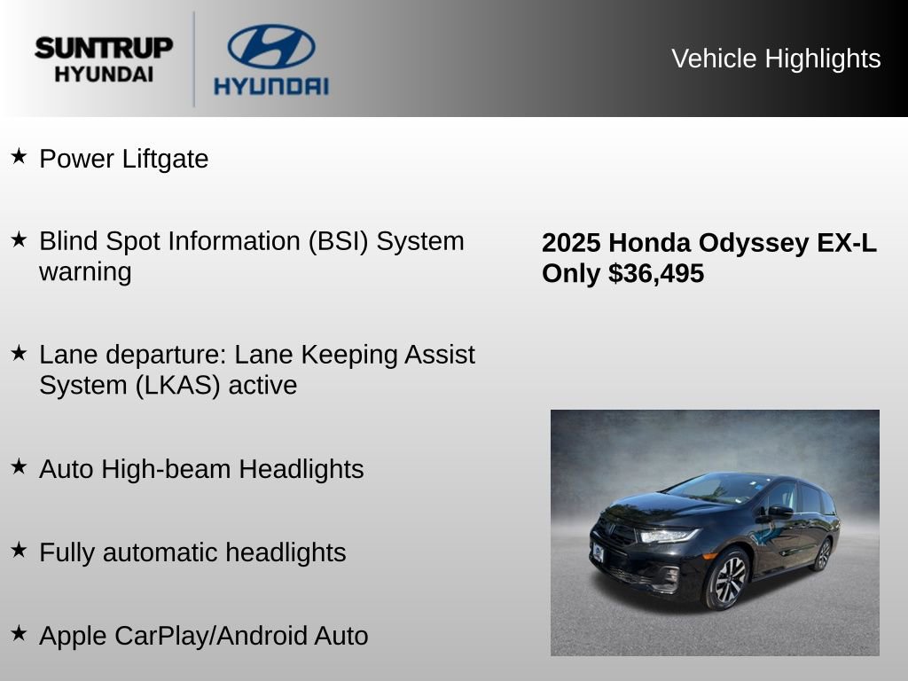 Used 2025 Honda Odyssey EX-L image 15