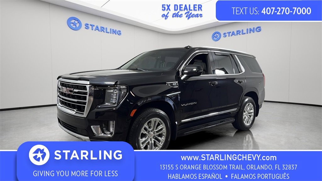Certified 2022 GMC Yukon SLT w/ SLT Premium Package image 1