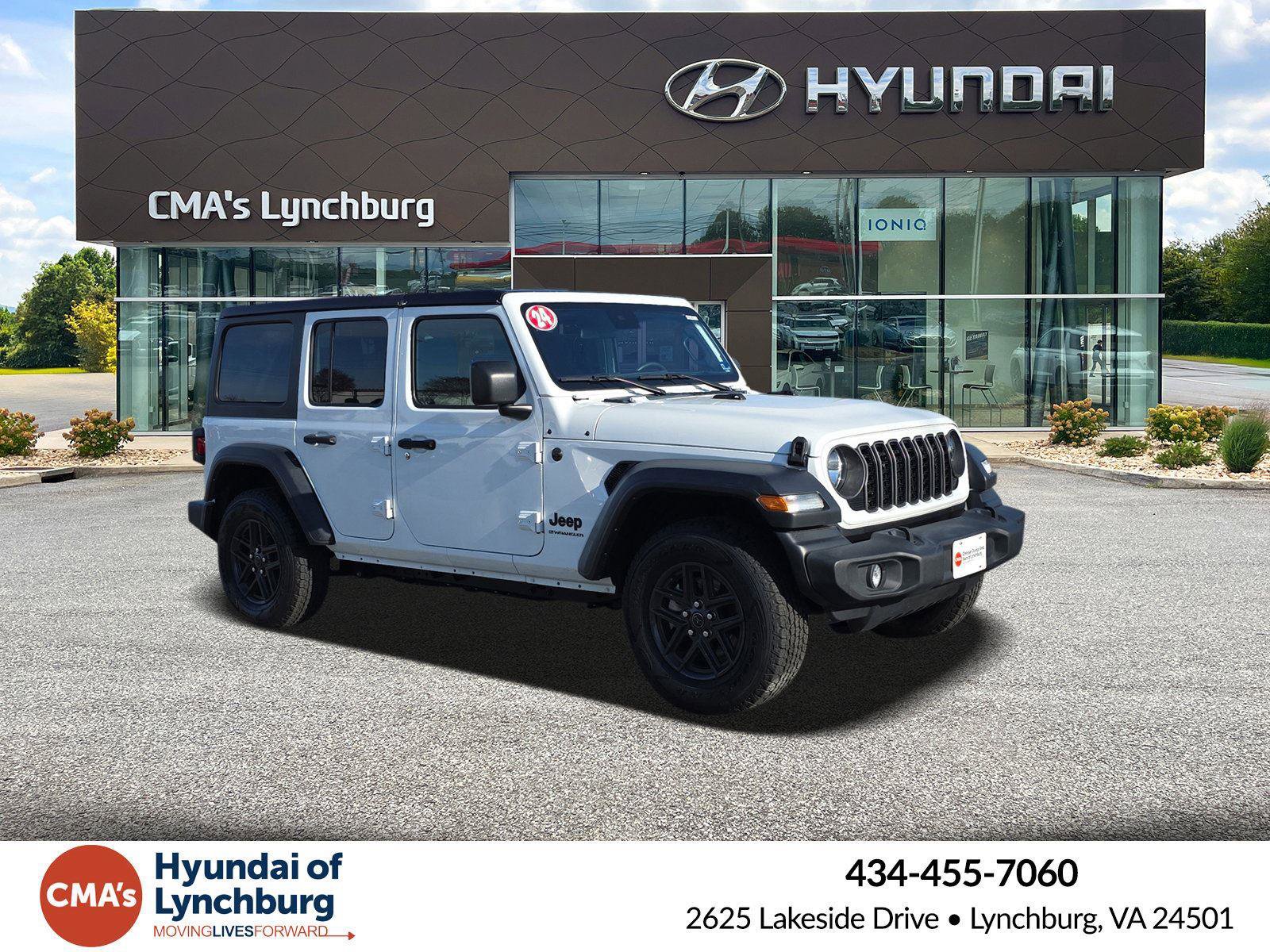 Used 2024 Jeep Wrangler Sport S