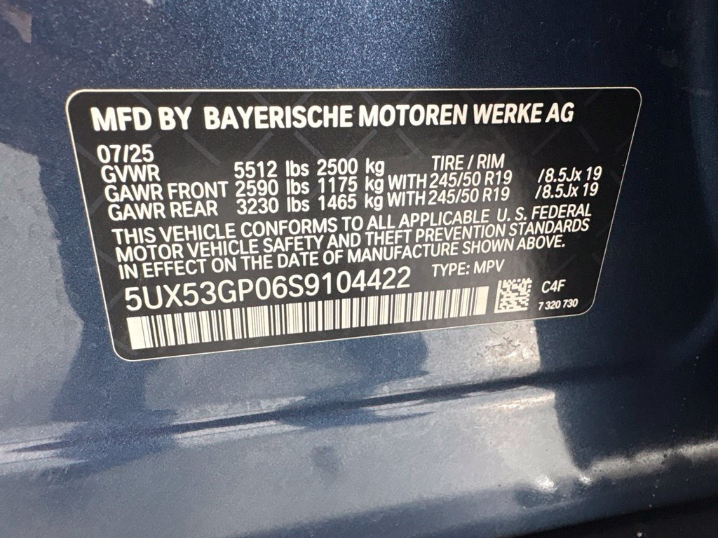 Certified 2025 BMW X3 xDrive30i w/ Premium Package AWD/4WD image 11