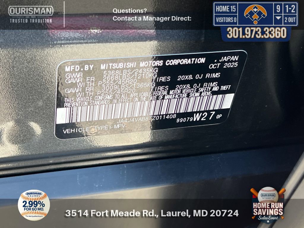 New 2026 Mitsubishi Outlander LE AWD/4WD image 32