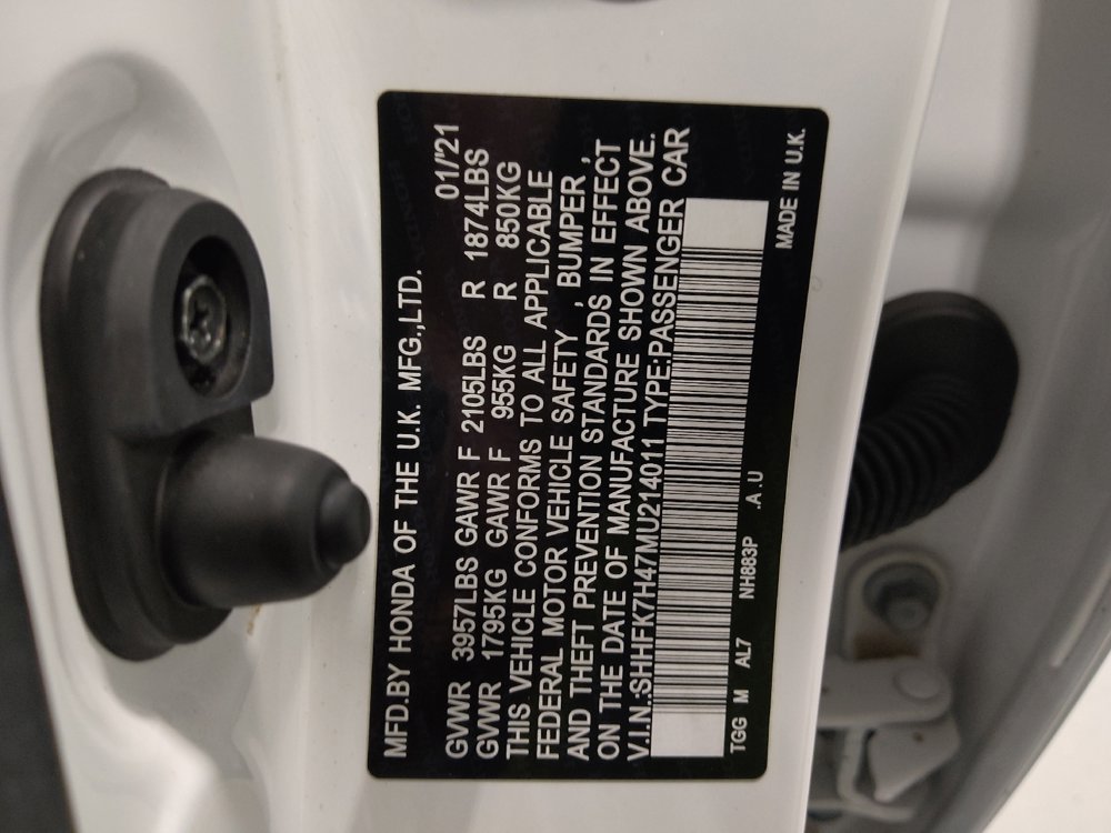 Used 2021 Honda Civic Sport image 33