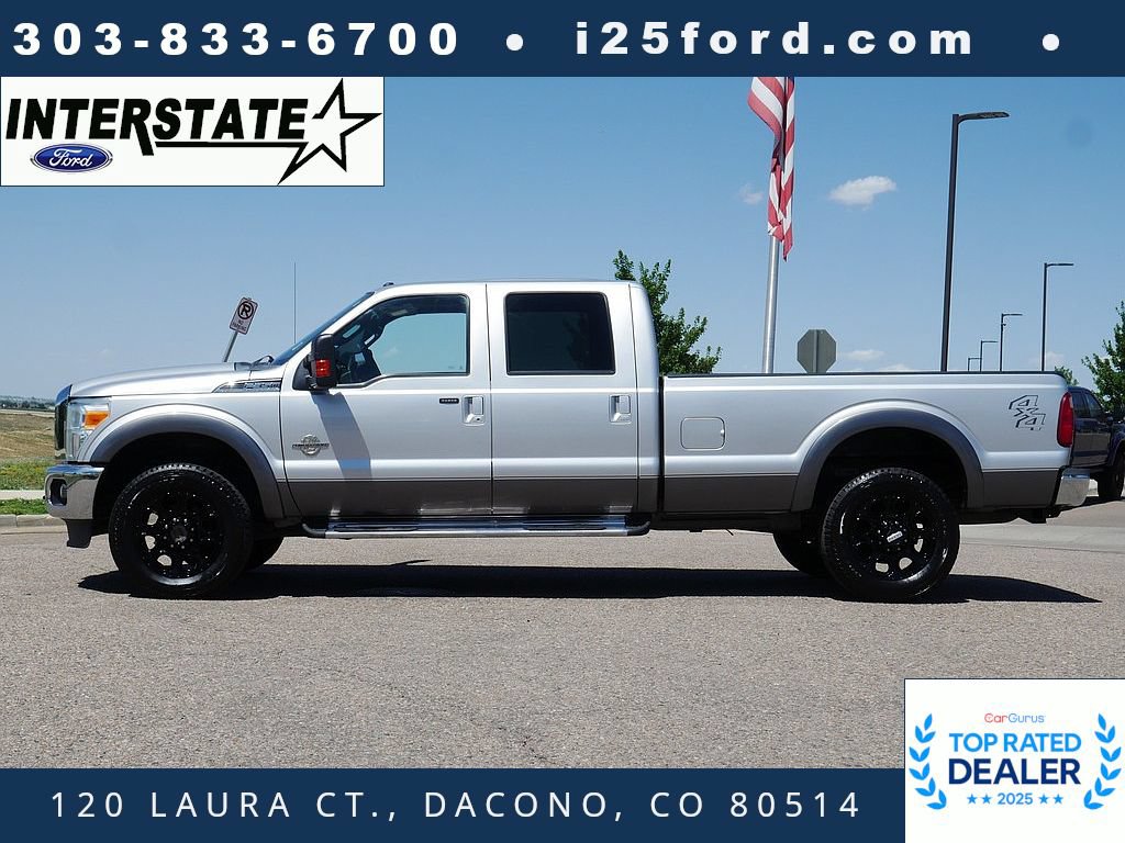 Used 2012 Ford F350 Lariat w/ Lariat Ultimate Pkg AWD/4WD image 2