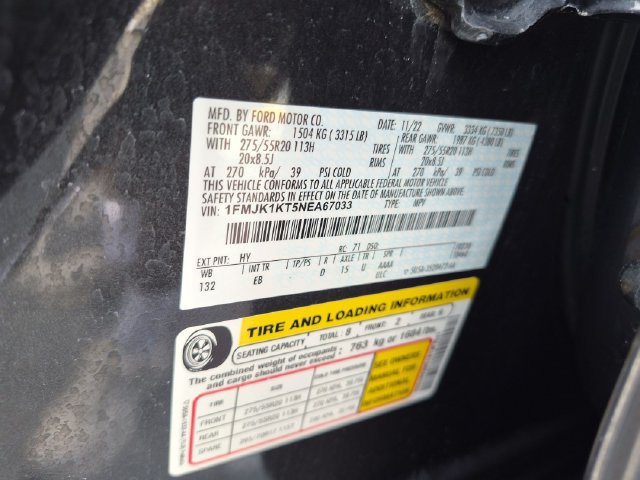 Used 2022 Ford Expedition Max Limited RWD image 32