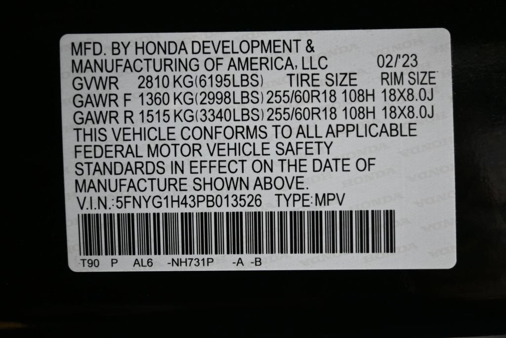 Used 2023 Honda Pilot EX-L image 9