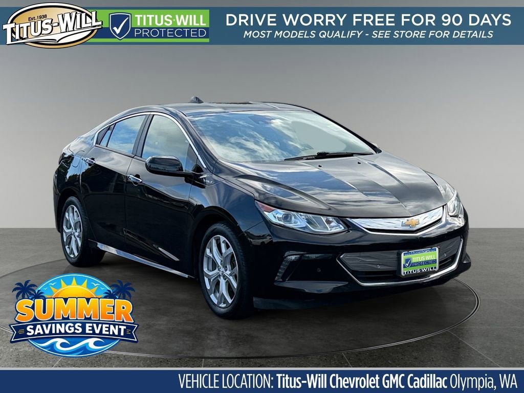 Used 2017 Chevrolet Volt Premier w/ Driver Confidence II Package