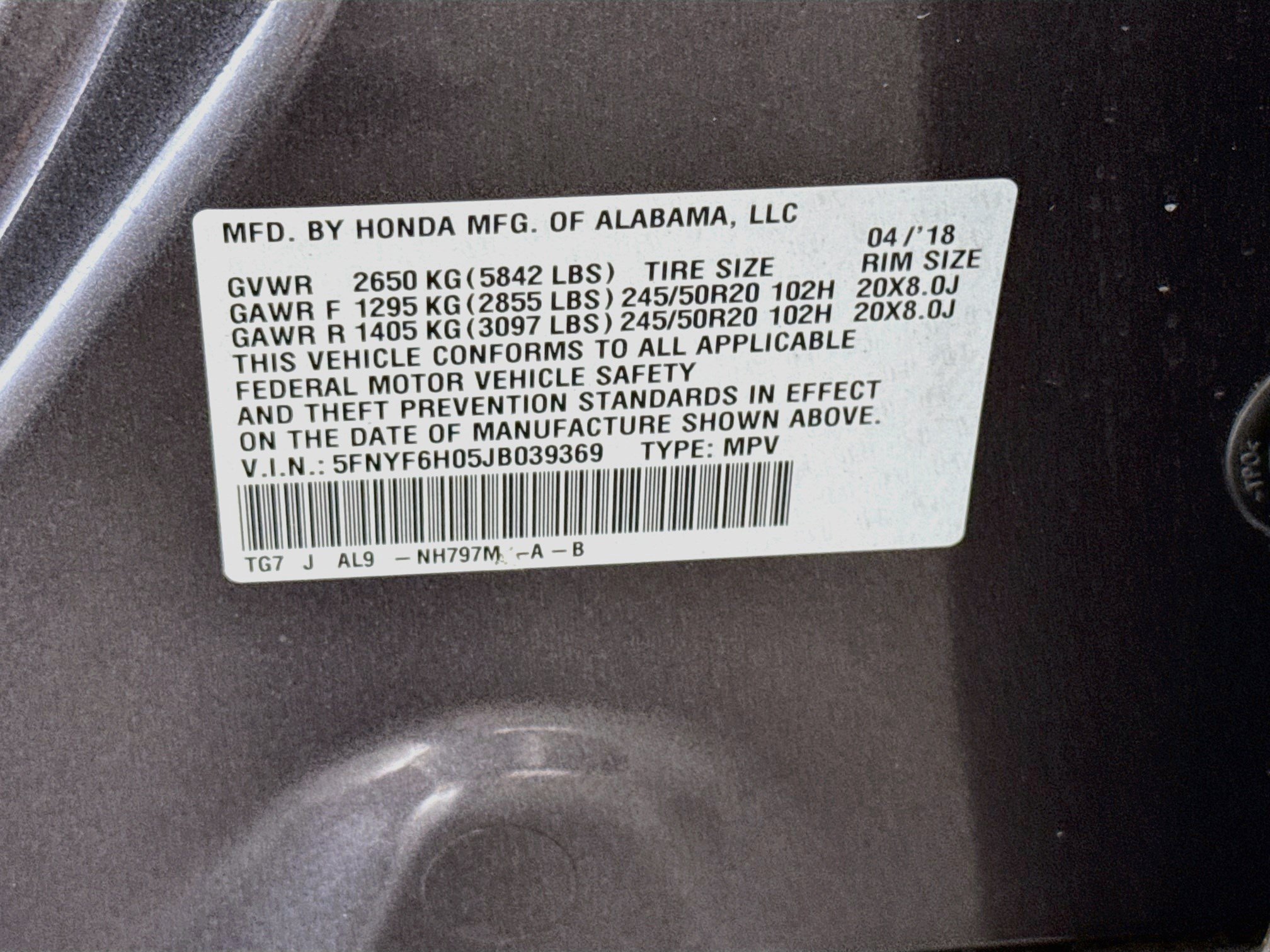 Used 2018 Honda Pilot Elite image 40