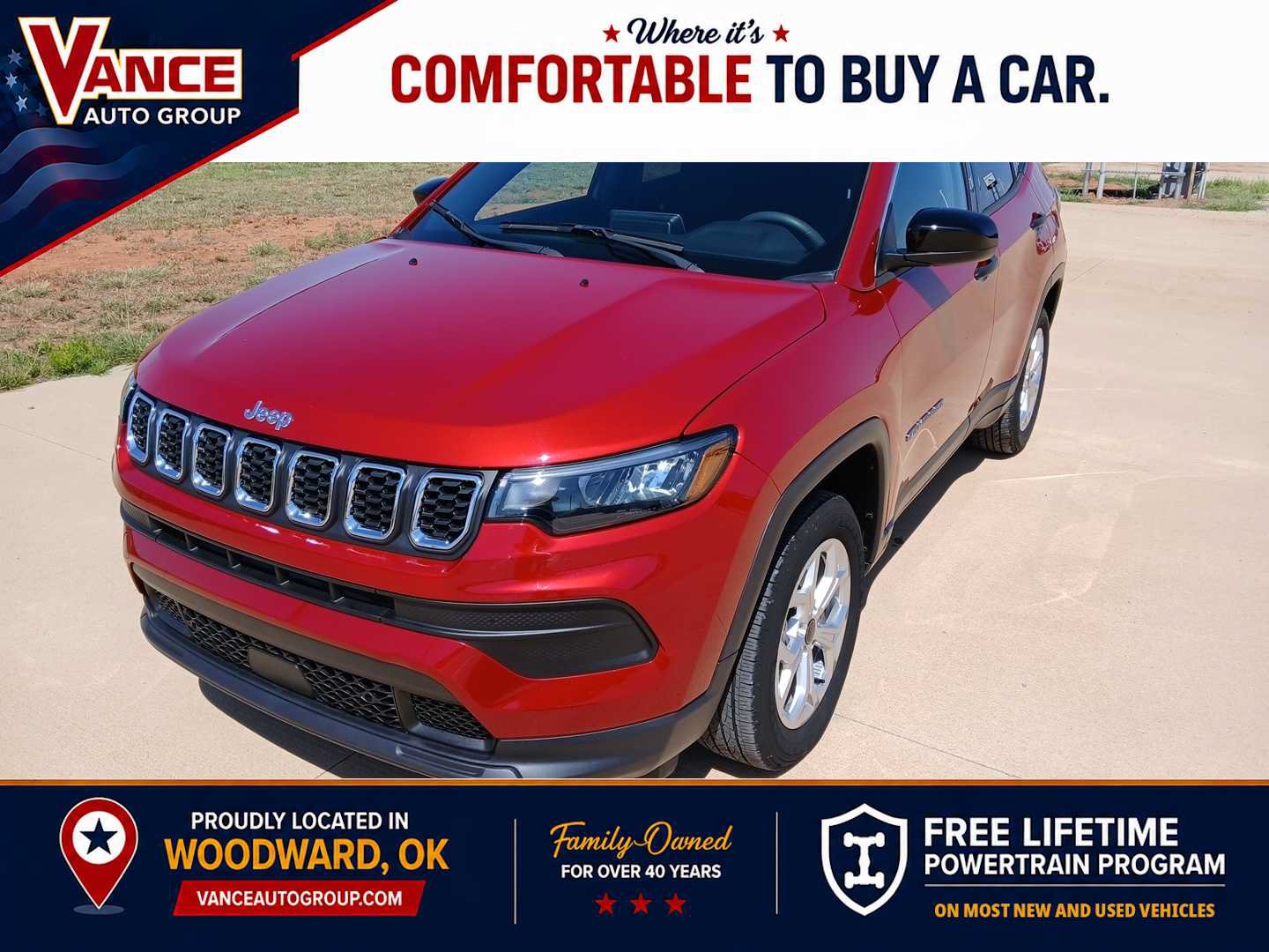 Used 2025 Jeep Compass Sport AWD/4WD image 1