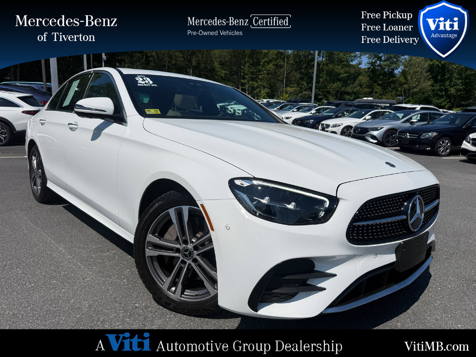 Certified 2023 Mercedes-Benz E 350 4MATIC Sedan image 1