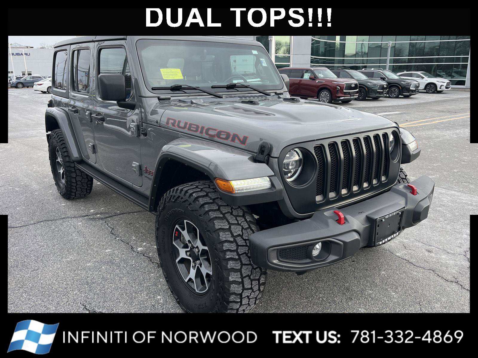 Used 2022 Jeep Wrangler Unlimited Rubicon w/ Dual Top Group