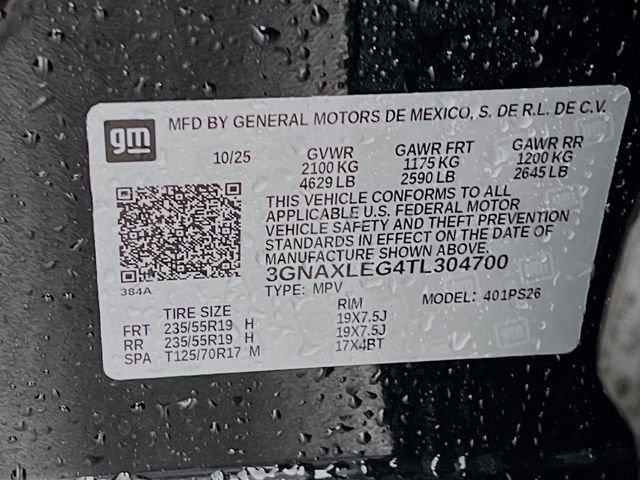 Used 2026 Chevrolet Equinox RS w/ Convenience Package III FWD image 11