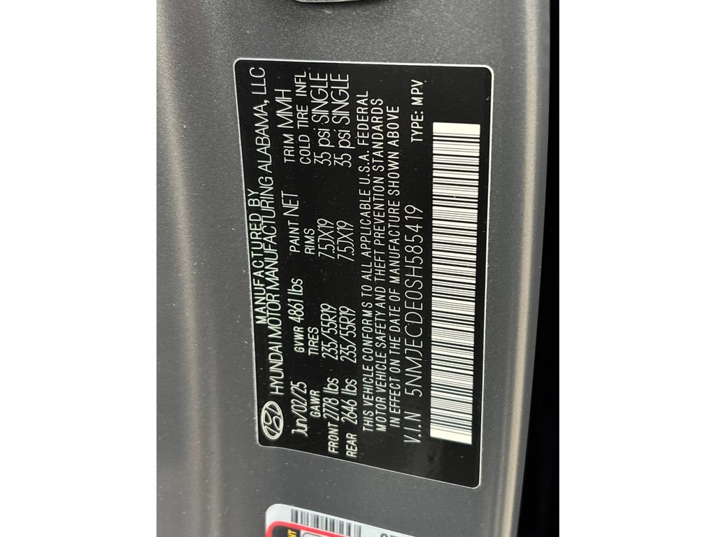 Used 2025 Hyundai Tucson Limited AWD/4WD image 16