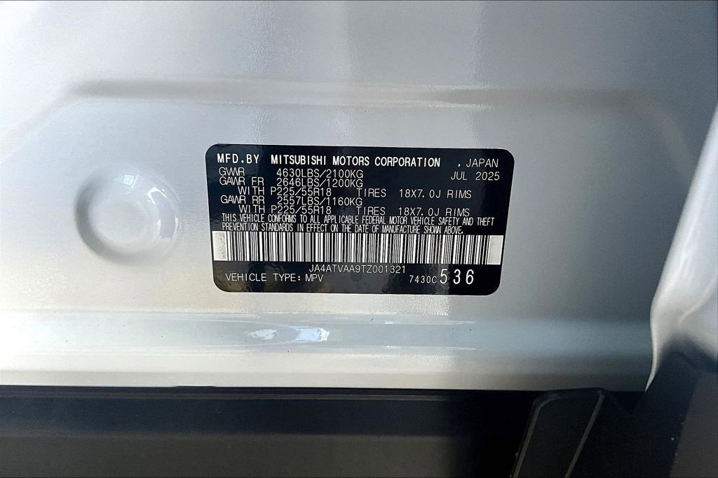 New 2026 Mitsubishi Eclipse Cross LE image 13