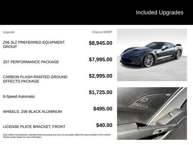 Used 2017 Chevrolet Corvette Z06 image 5