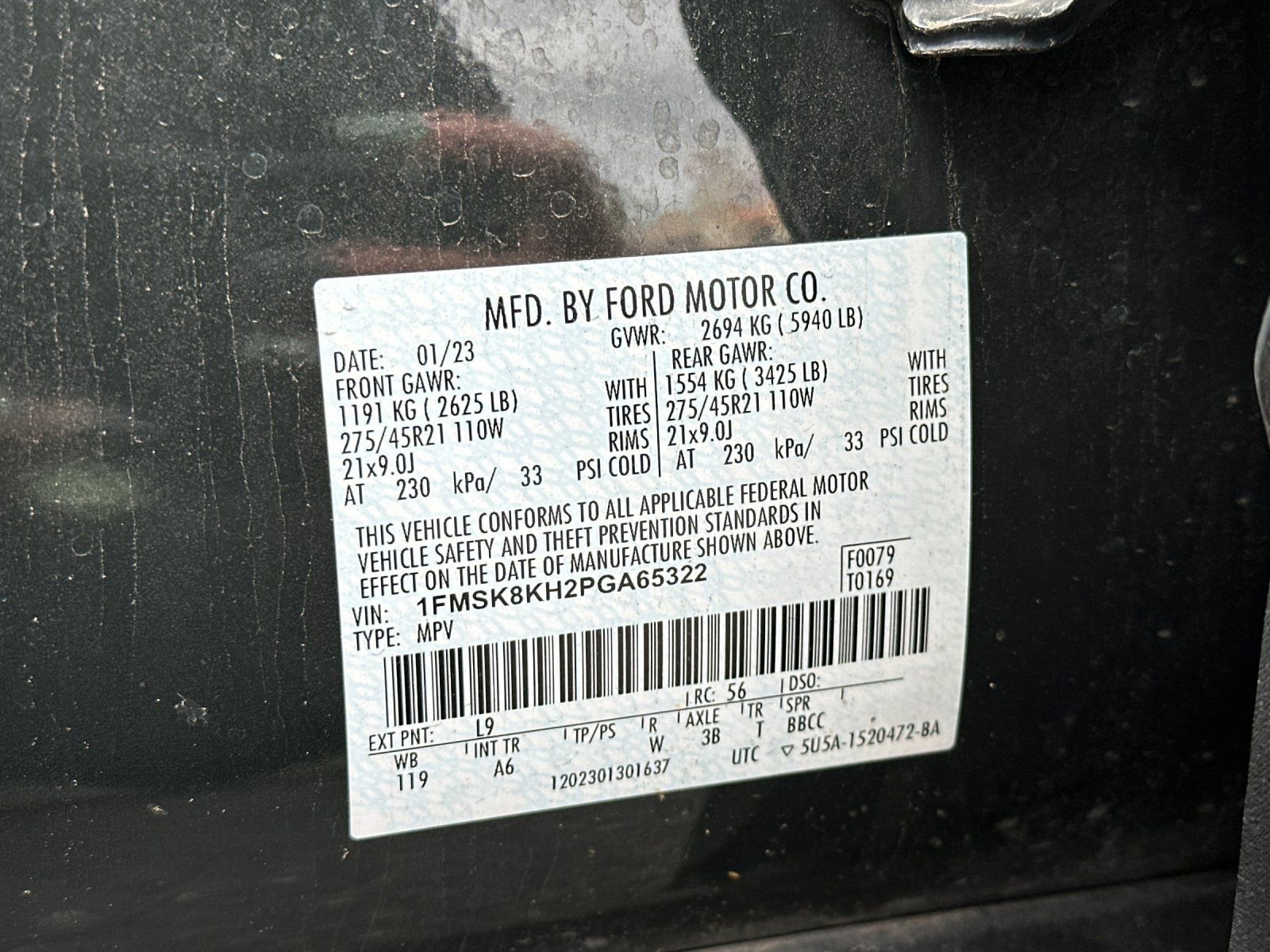 Used 2023 Ford Explorer ST-Line w/ Class IV Trailer Tow Package AWD/4WD image 36