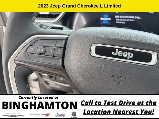 Used 2023 Jeep Grand Cherokee L Limited w/ Black Appearance Package AWD/4WD image 13