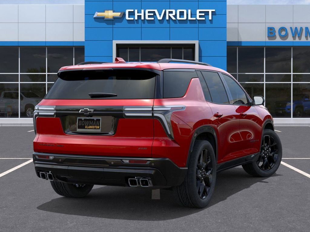 New 2025 Chevrolet Traverse RS w/ LPO, Floor Liner Package AWD/4WD image 6