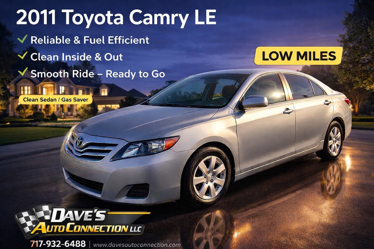 Used 2011 Toyota Camry LE FWD image 1