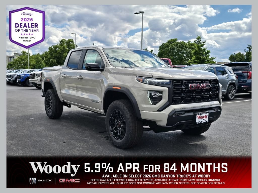 New 2026 GMC Canyon Elevation