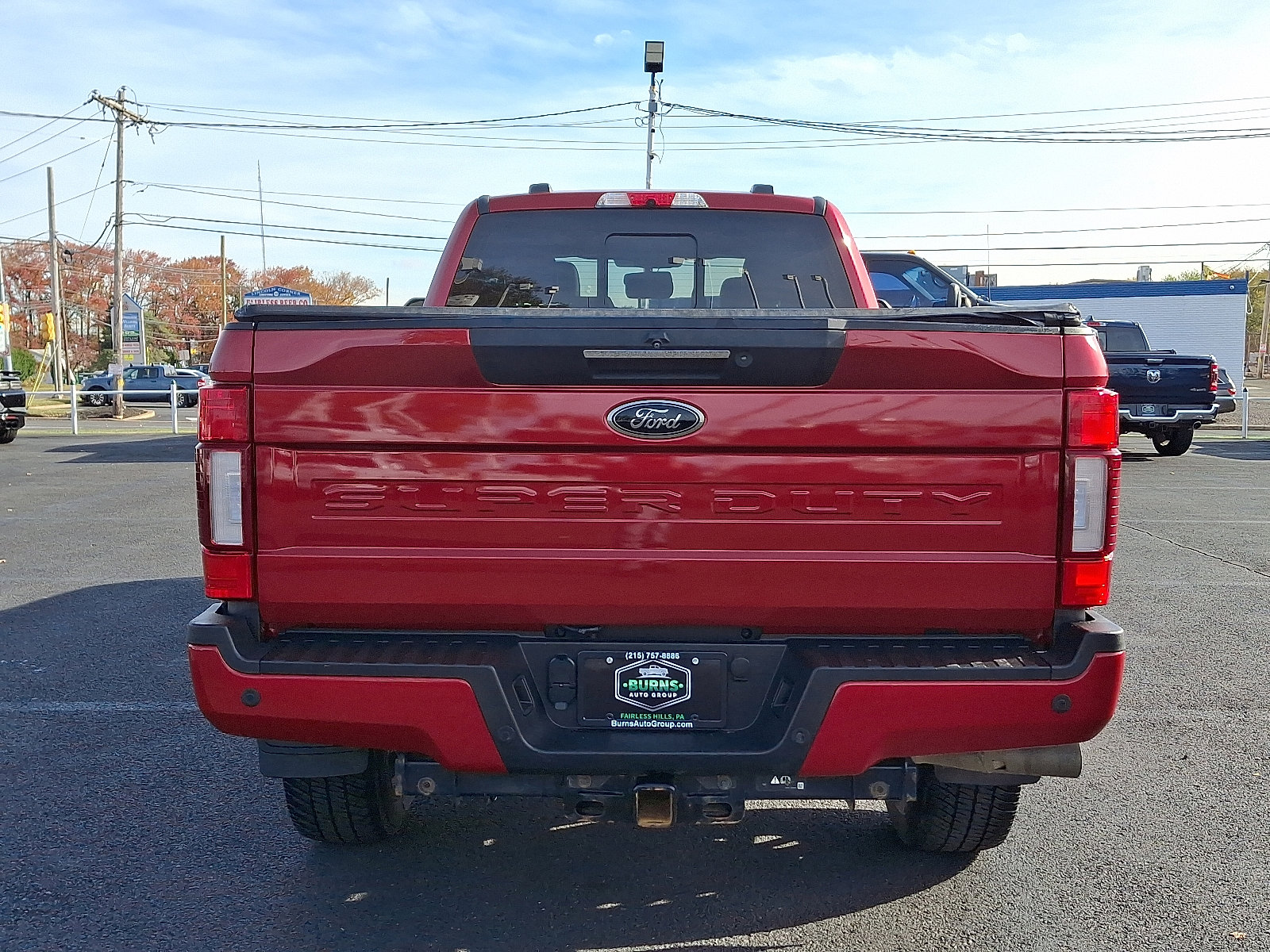 Used 2022 Ford F250 Lariat w/ Black Appearance Package image 9