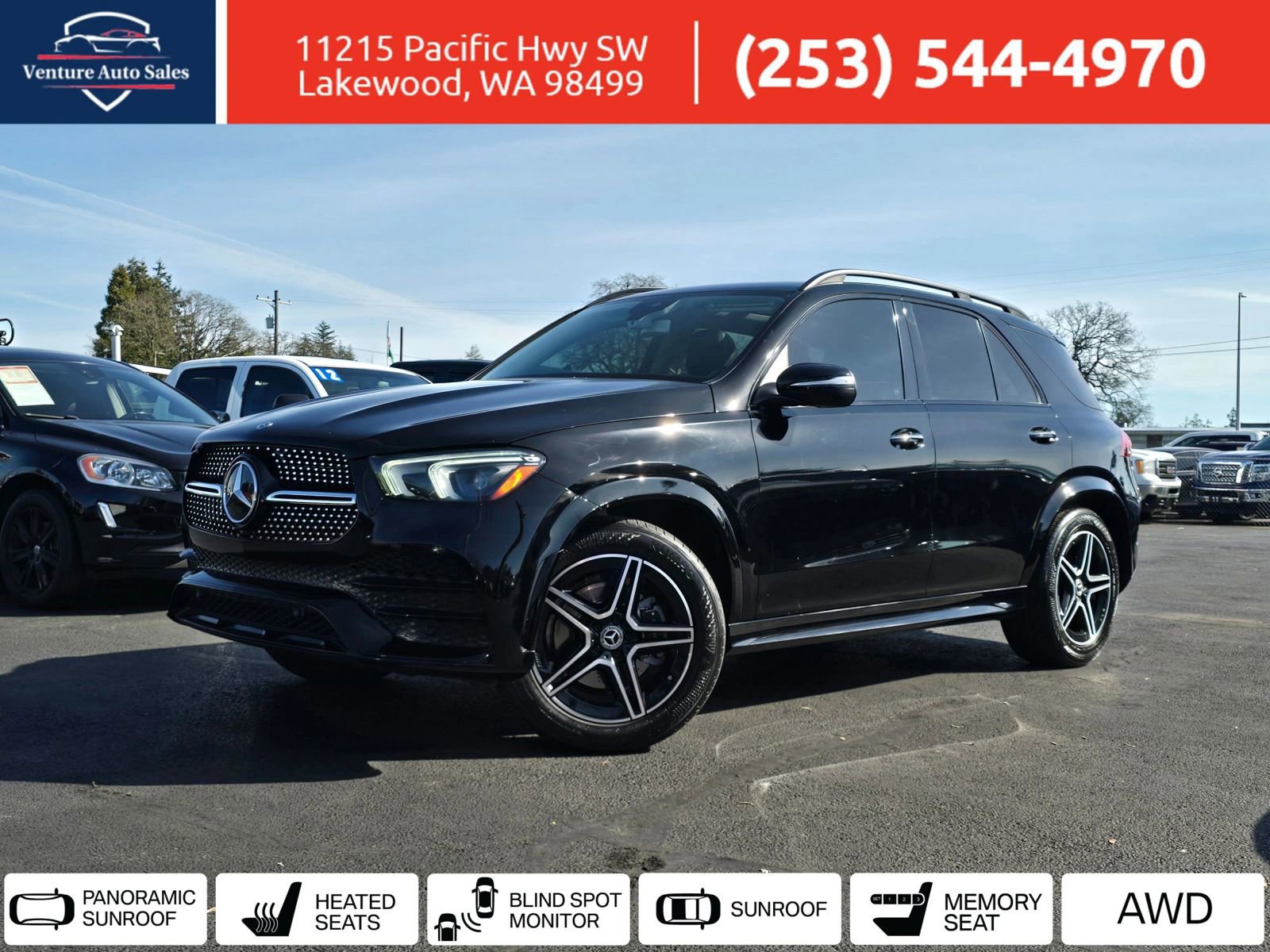 Used 2020 Mercedes-Benz GLE 350 4MATIC image 1