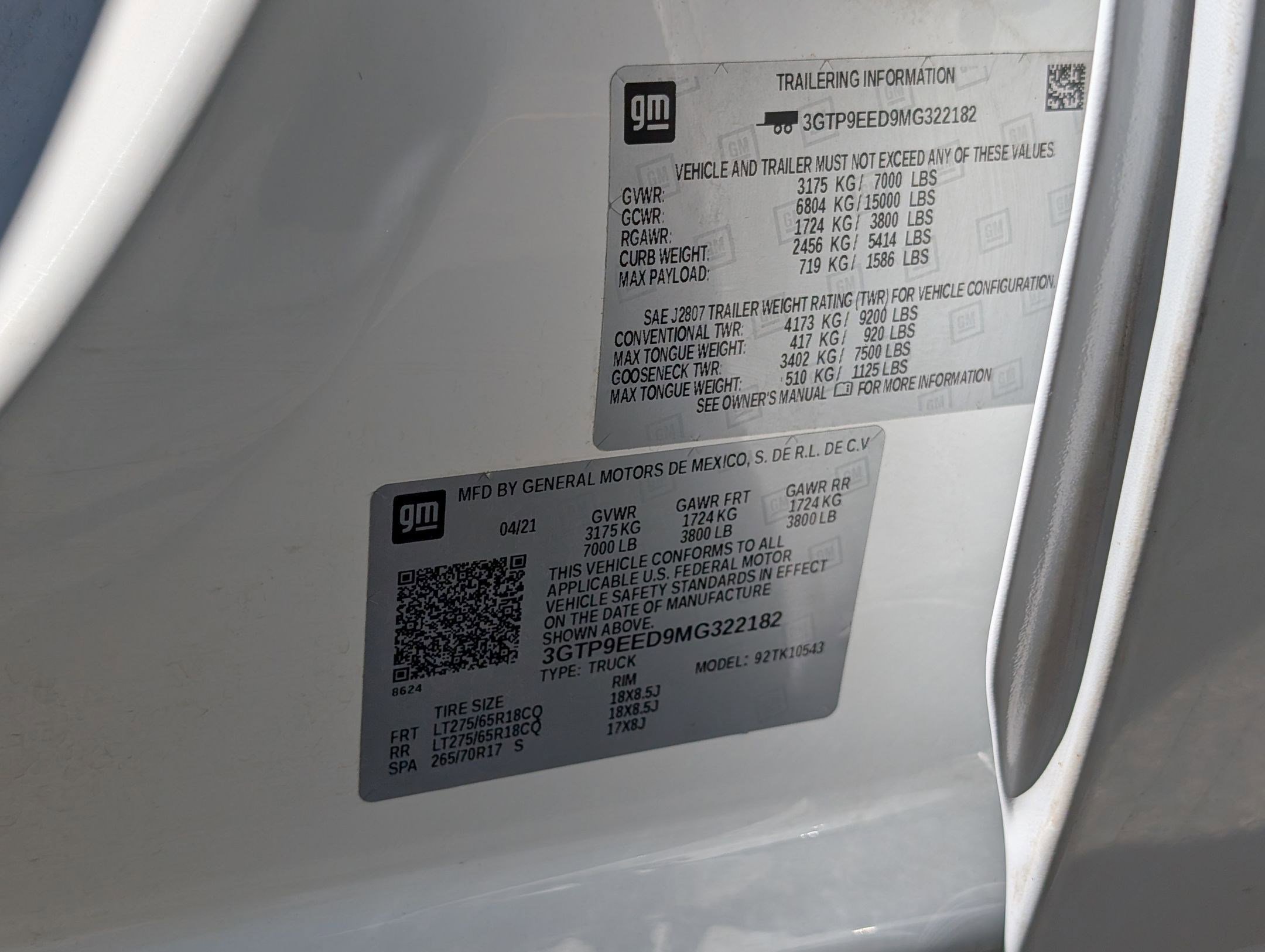 Used 2021 GMC Sierra 1500 AT4 w/ Technology Package image 31