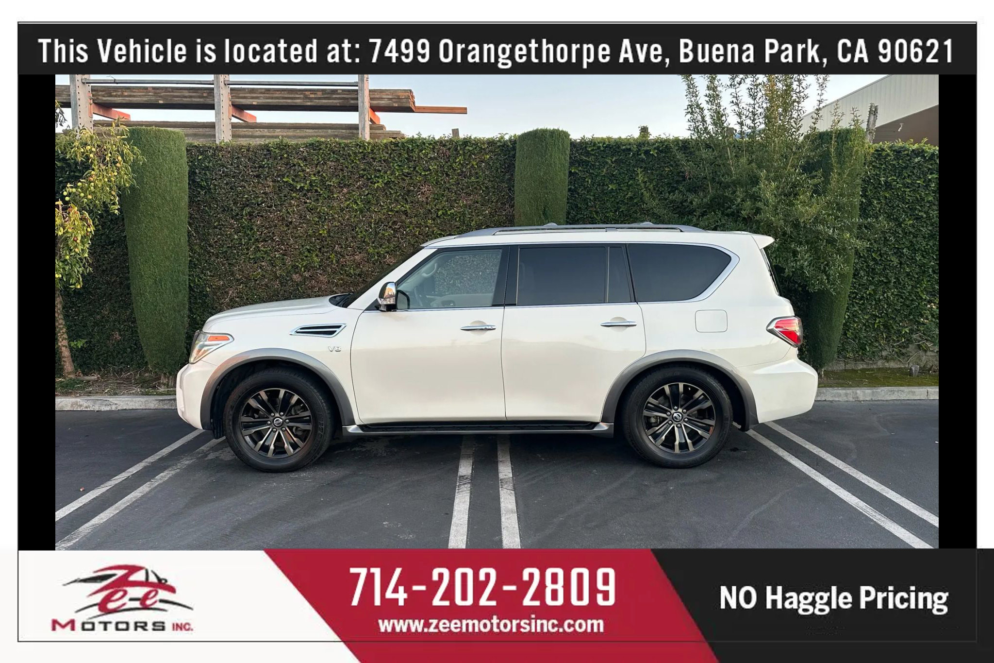 Used 2017 Nissan Armada Platinum w/ Captain Seat Package image 9