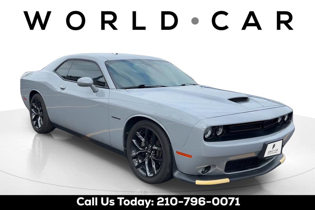 Used 2022 Dodge Challenger R/T w/ Blacktop Package RWD image 1