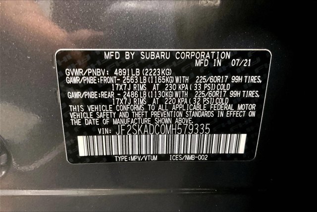 Used 2021 Subaru Forester w/ Popular Package #1 AWD/4WD image 42