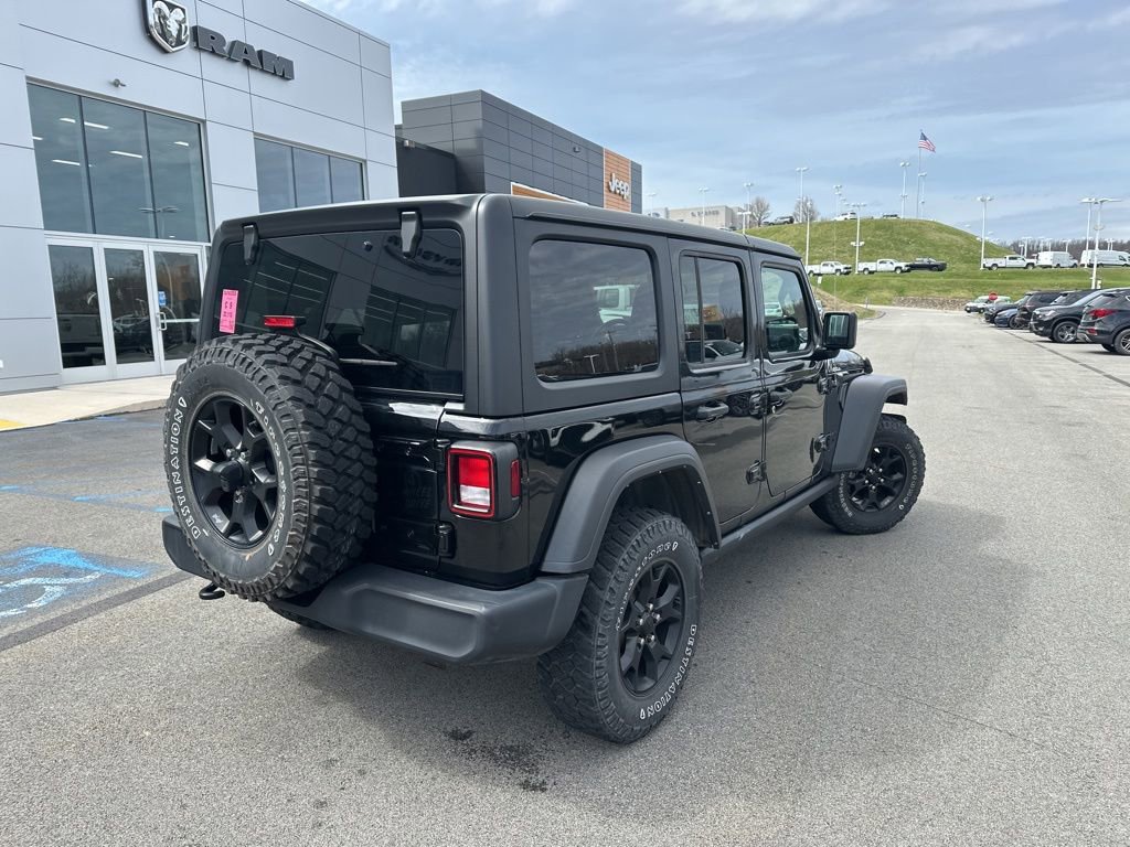 Used 2022 Jeep Wrangler Unlimited Sport image 2