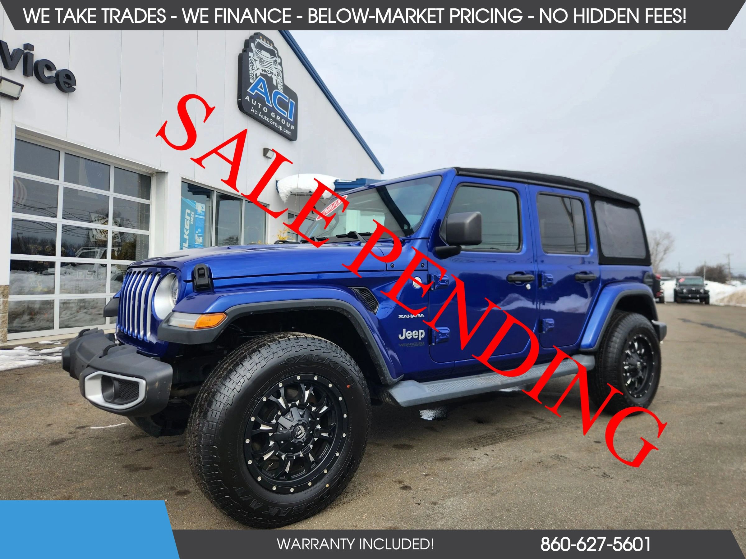 Used 2018 Jeep Wrangler Unlimited Sahara w/ Dual Top Group