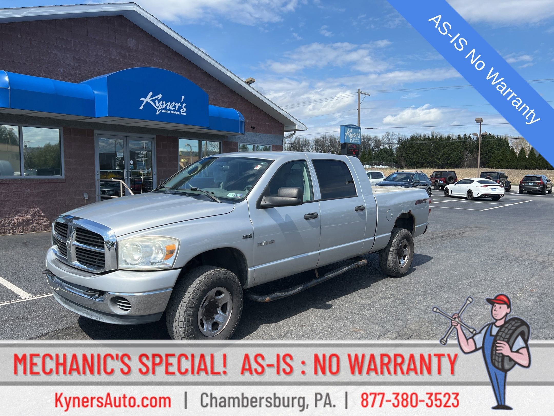 Used 2008 Dodge Ram 1500 Truck SLT w/ Trailer Tow Group