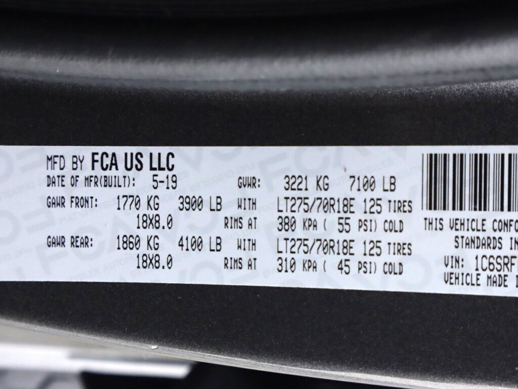 Used 2019 RAM 1500 Rebel image 51