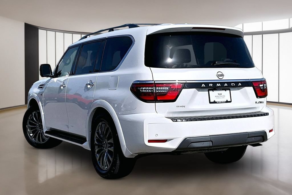 Used 2021 Nissan Armada Platinum w/ Captain's Chairs Package AWD/4WD image 12