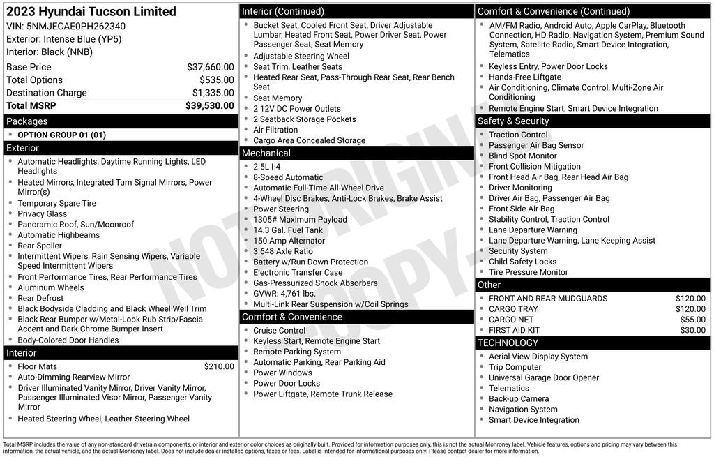Used 2023 Hyundai Tucson Limited image 6