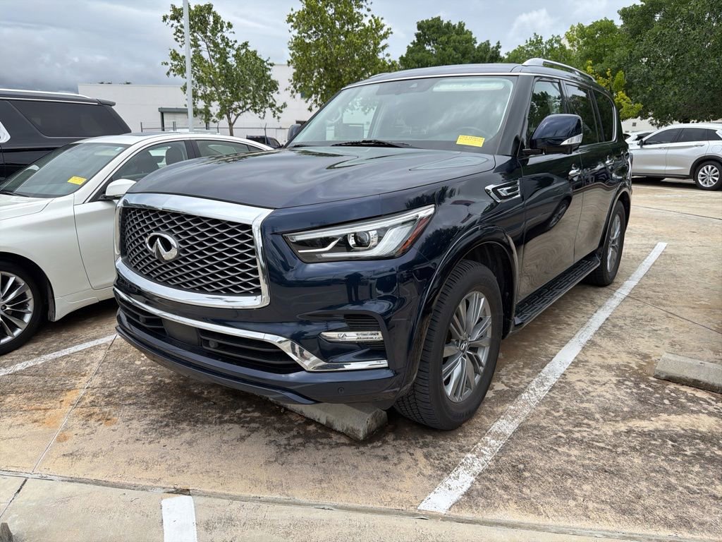 Certified 2021 INFINITI QX80 Luxe w/ Cargo Package RWD image 2