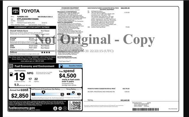 Used 2024 Toyota Tundra SR5 w/ TRD Off-Road Package image 4