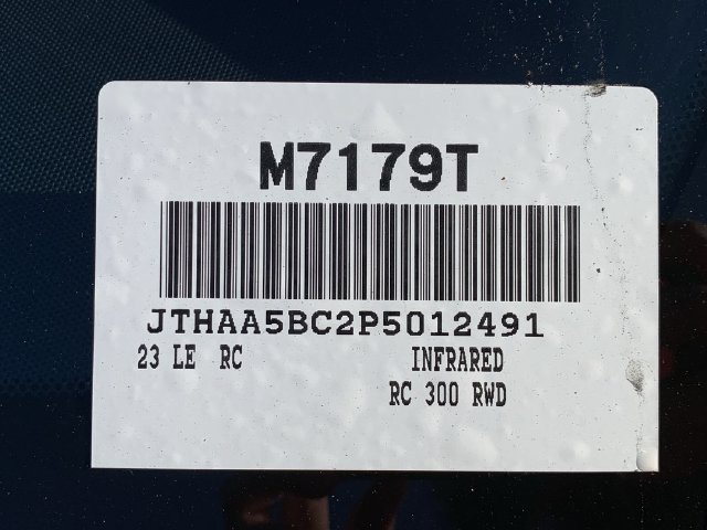 Used 2023 Lexus RC 300 RWD image 47