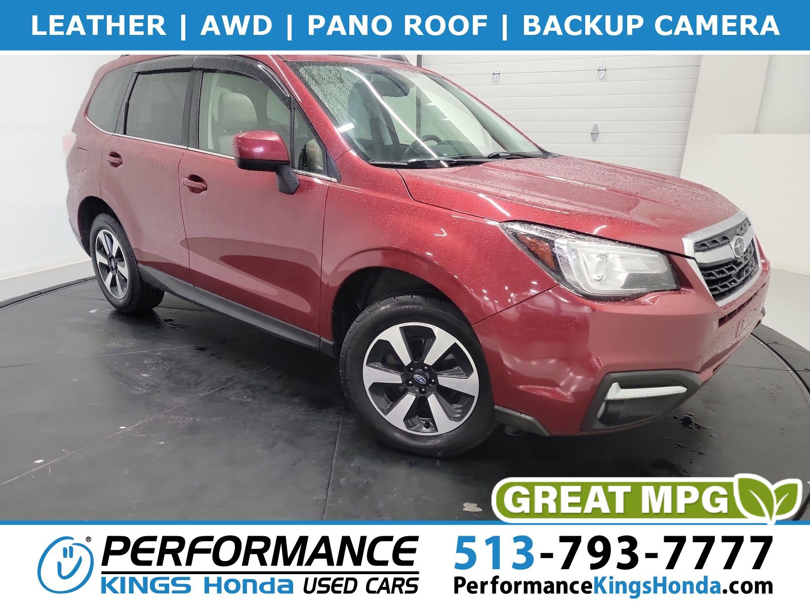 Used 2018 Subaru Forester 2.5i Limited