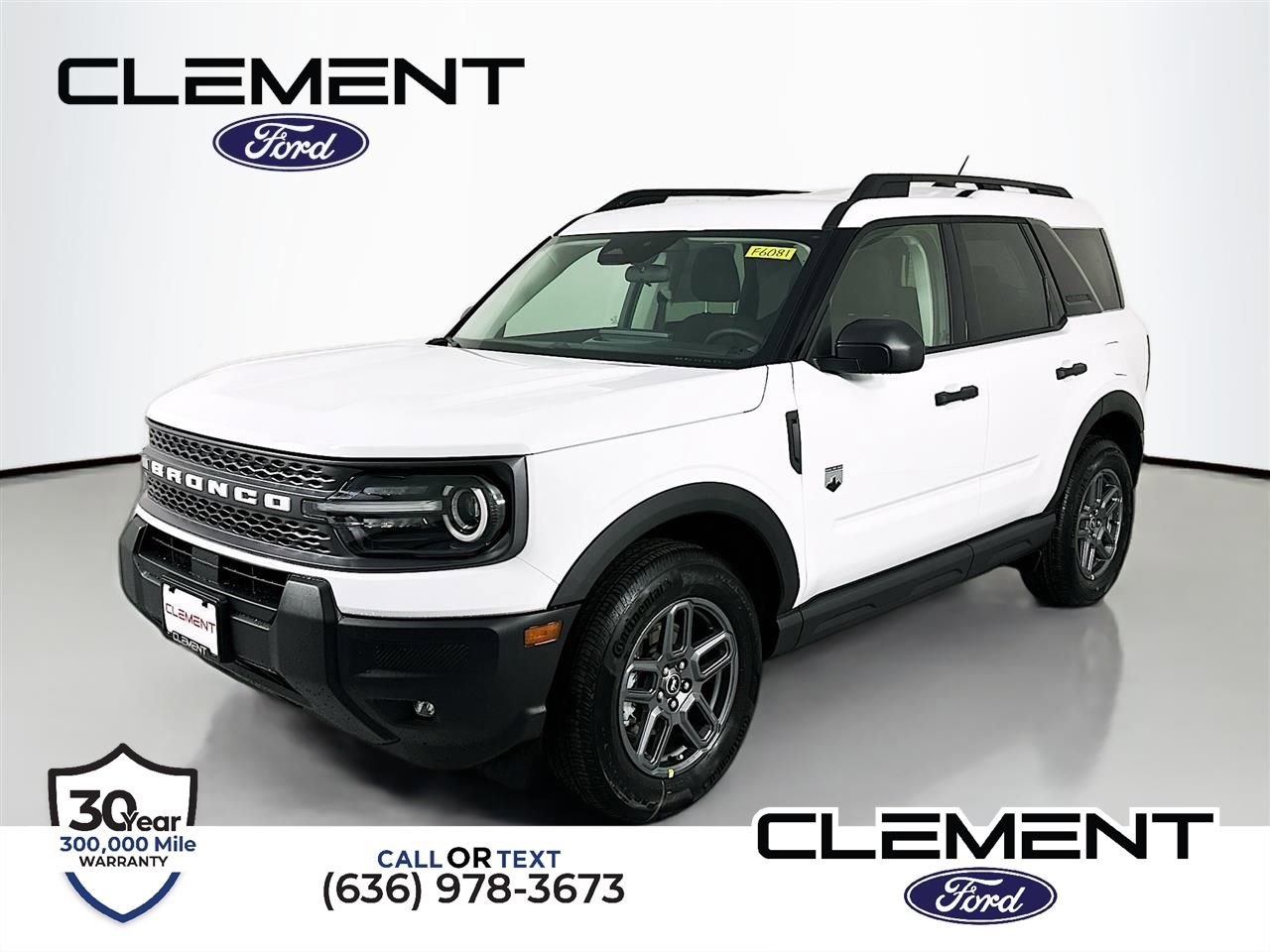 New 2025 Ford Bronco Sport Big Bend w/ Convenience Package