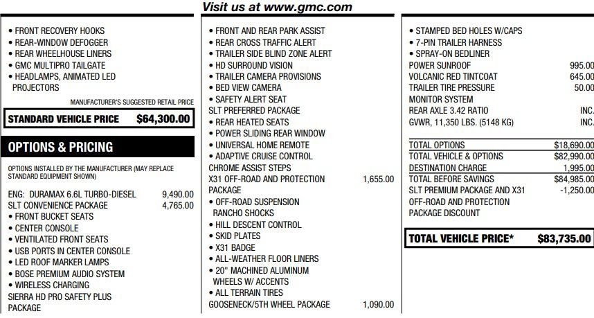 Used 2024 GMC Sierra 2500 SLT w/ SLT Premium Package image 2