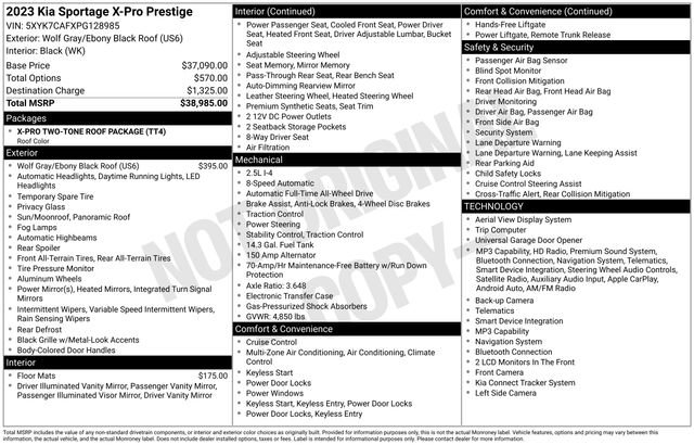 Used 2023 Kia Sportage X-Pro Prestige AWD/4WD image 10