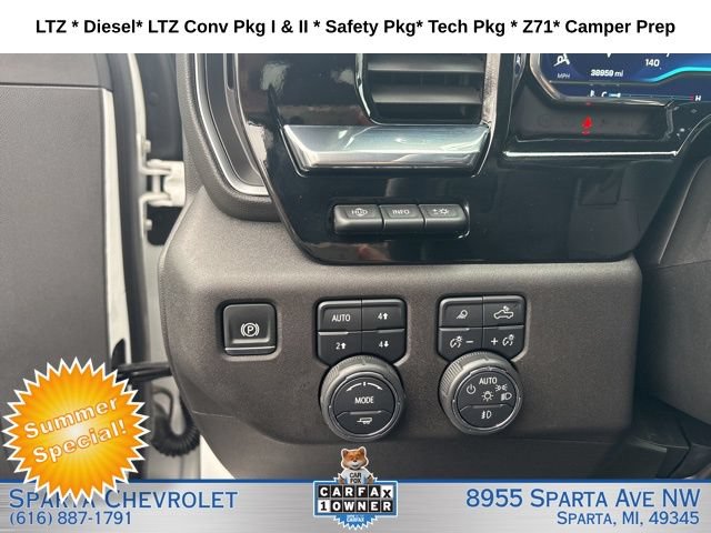 Used 2024 Chevrolet Silverado 2500 LTZ w/ LTZ Convenience Package AWD/4WD image 11