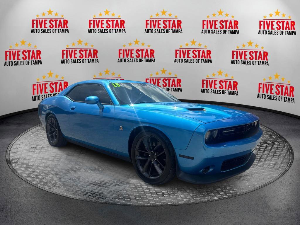 Used 2015 Dodge Challenger R/T Scat Pack w/ Leather Interior Group RWD image 1